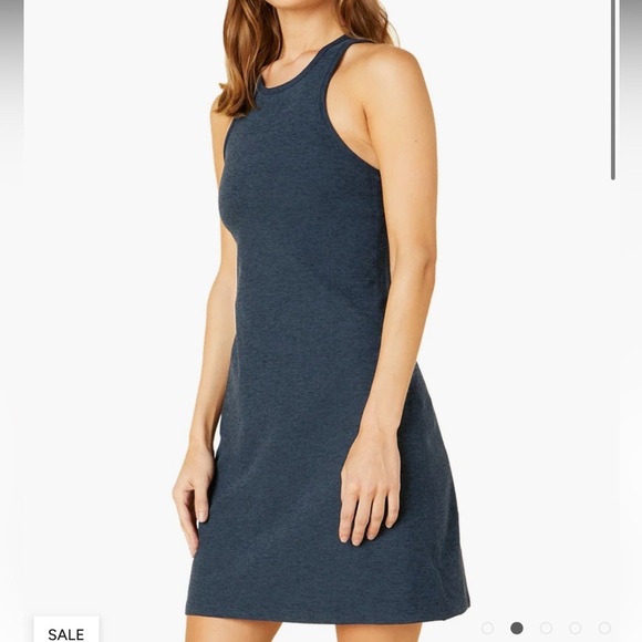 Beyond Yoga NWOT Nocturnal Navy Spacedye Under Lock and Key Dress Size XL - Picture 7 of 12